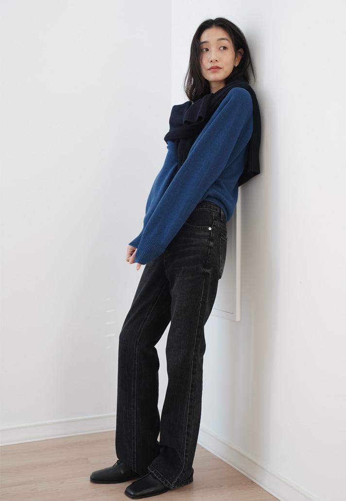 [SLOCO] Black washing jean *당일발송