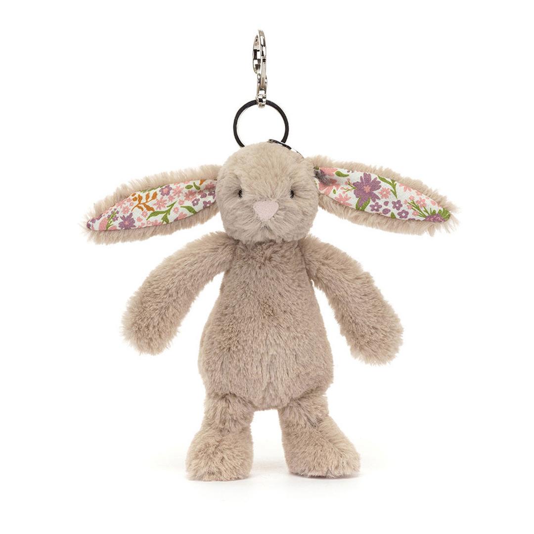 Blossom Beige Bunny 'Petal' Bag Charm