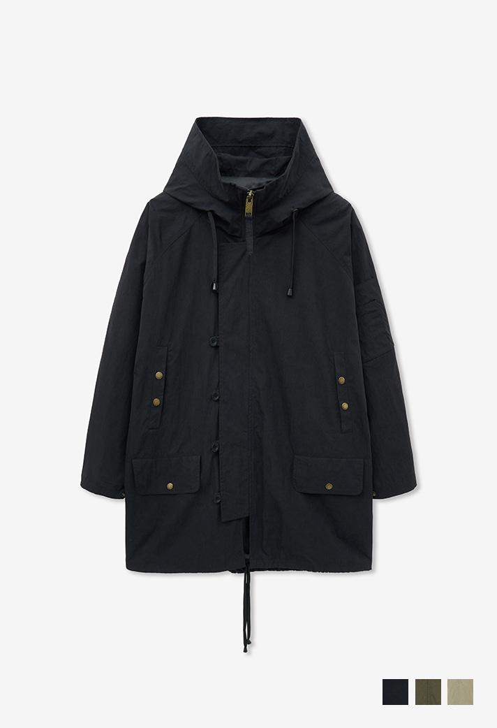 W/N-3B 피쉬테일 플라이트 자켓_BLACK(WC25-OT03)