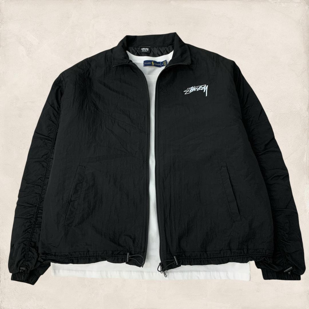 스투시 셔링 패딩점퍼 (블랙)