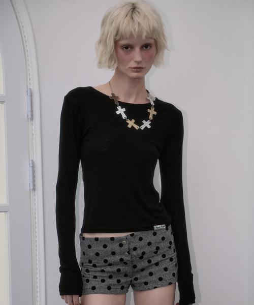 Essential Layered Long Sleeve [Black]