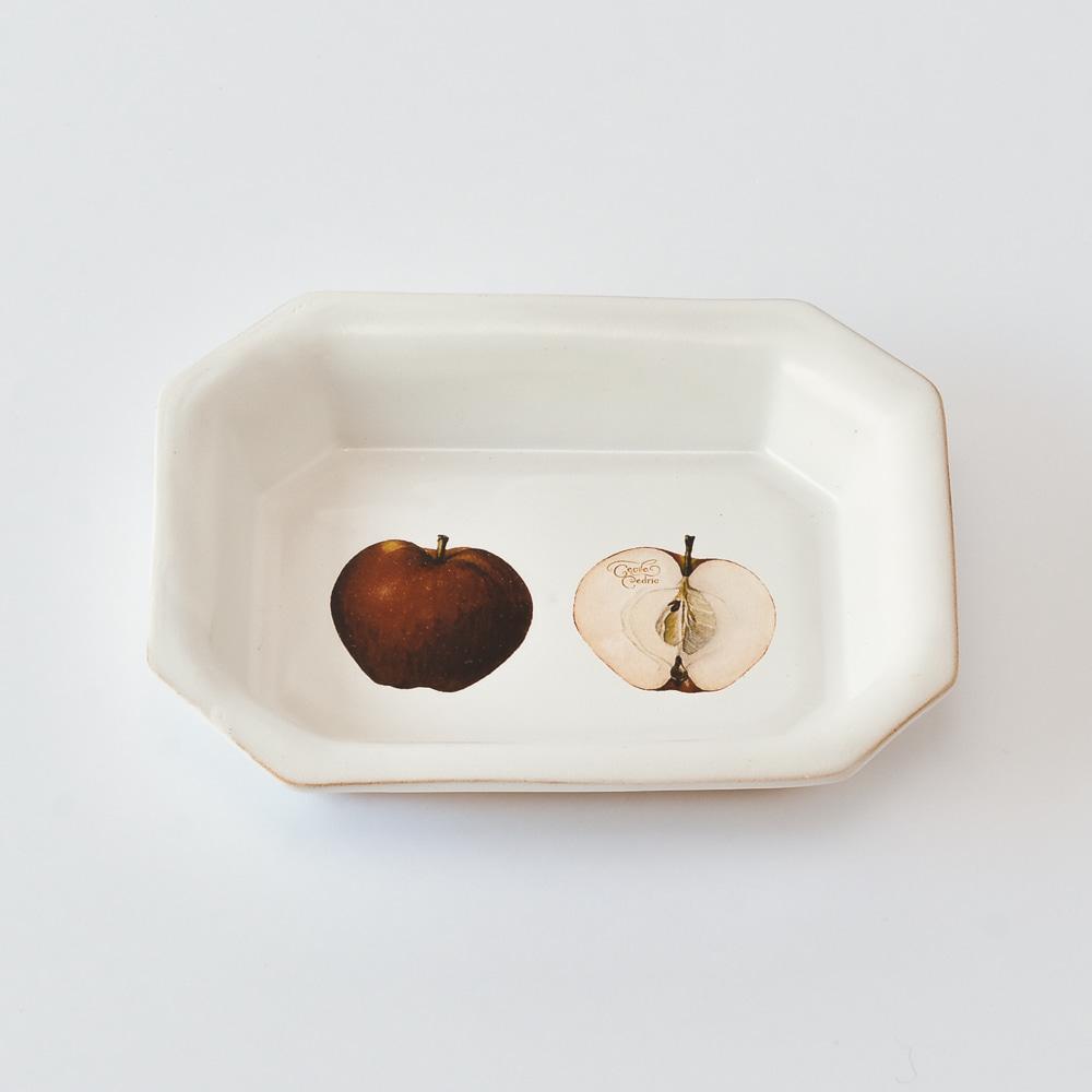 HANDMADE OCTAGONAL PLATE X APPLE