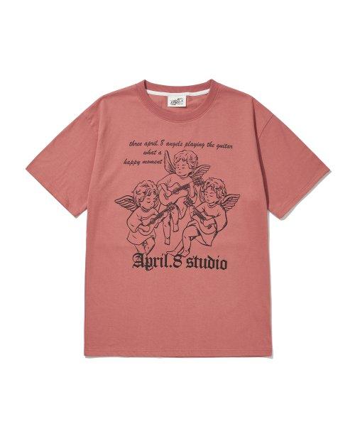 April.8 ANGEL T-SHIRT [2Color]