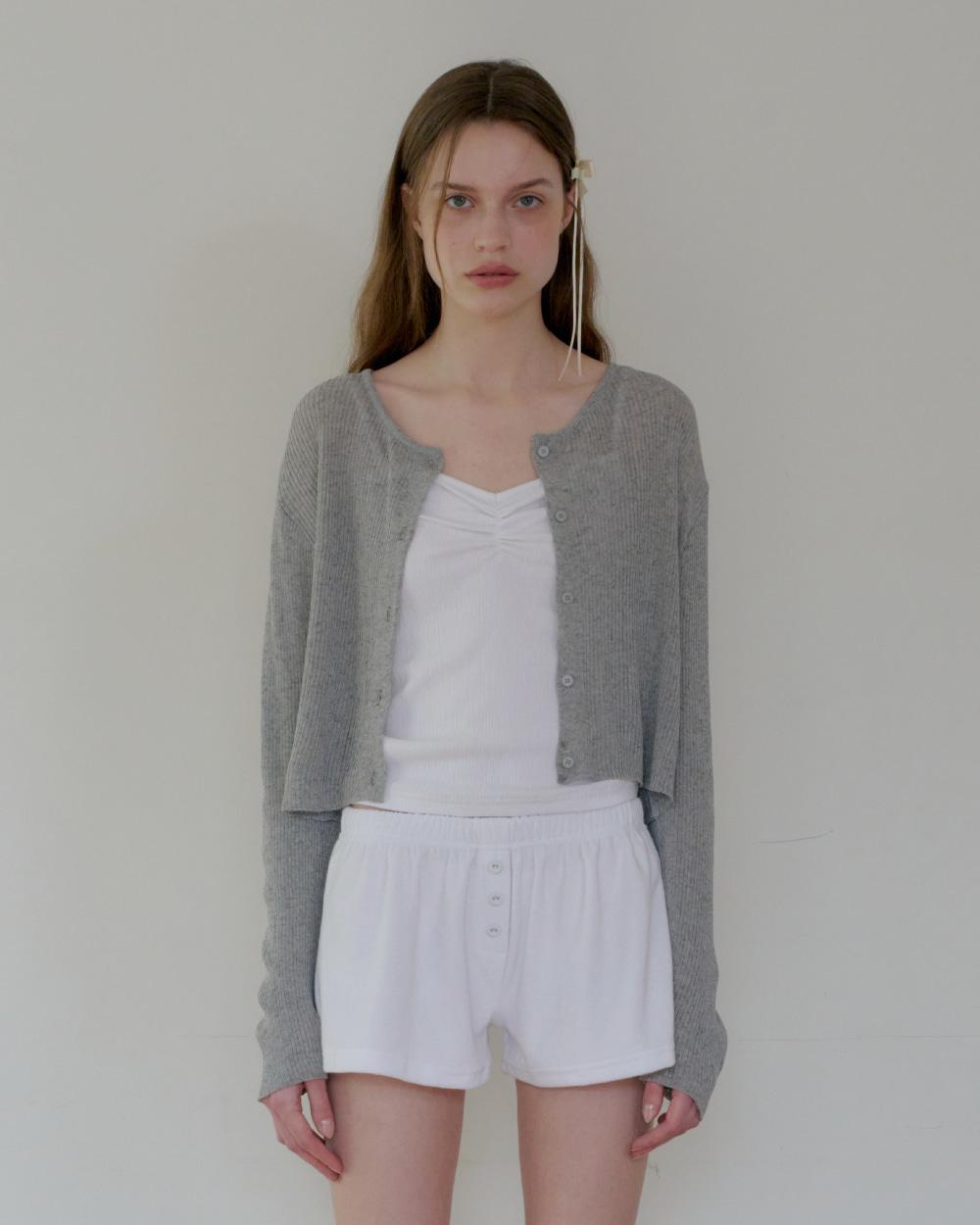 [Grey-1차 5/10일, 2차 5/17일 순차배송] Basic Round Linen Cardigan