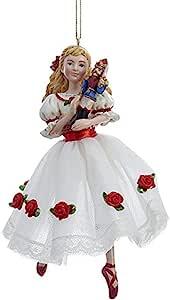 Kurt Adler 6" Resin Clara Christmas Ornament