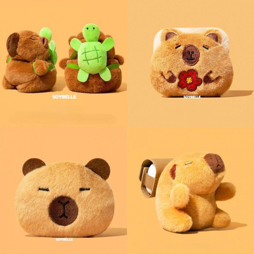 소이벨 8TYPE CAPYBARA Case Edition 에어팟 4세대 케이스 키링 겨울