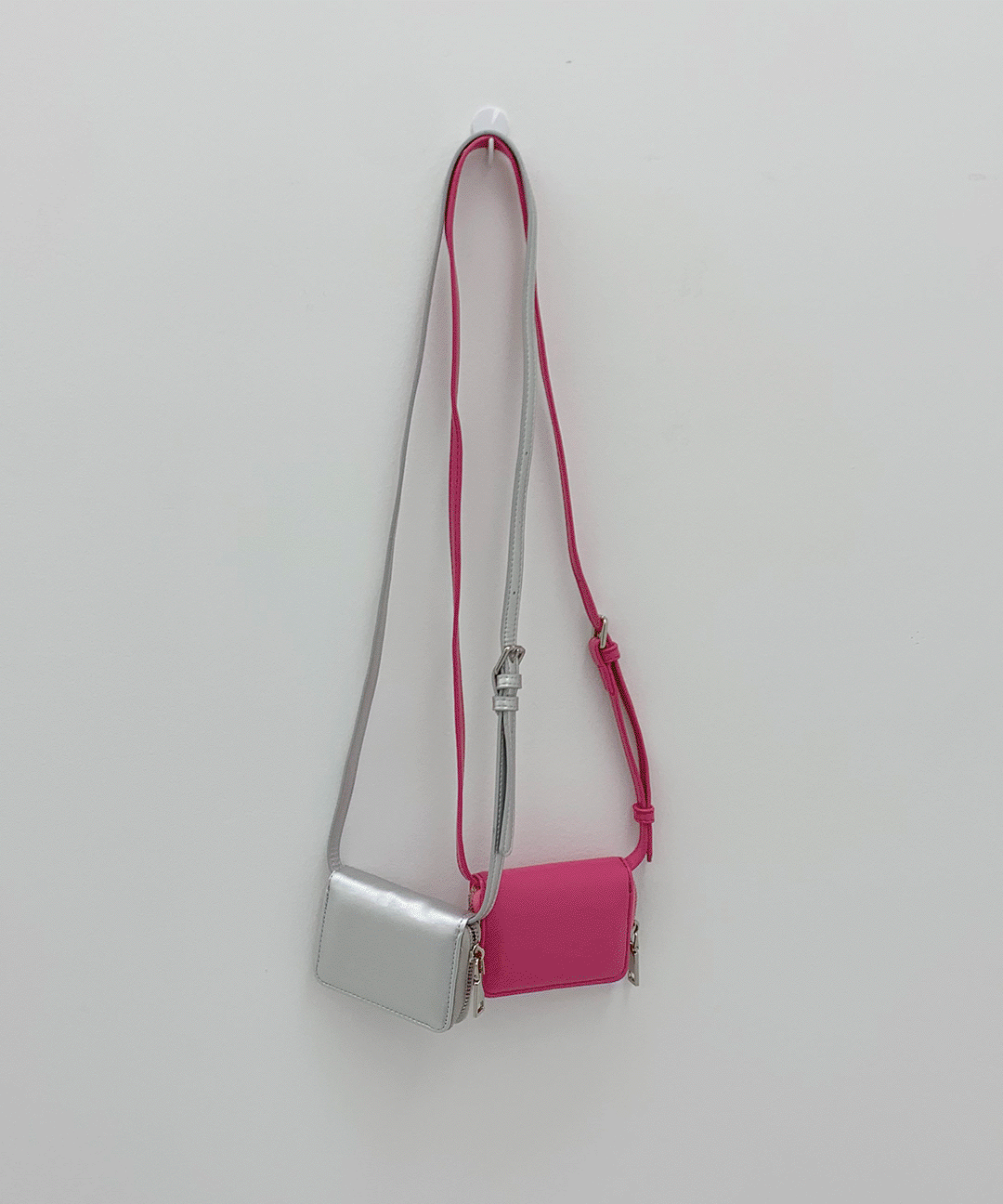 다이봄 쁠리 미니 카드지갑 크로스백 2colors