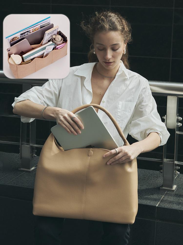 [6차 예약배송] 캐리올 빅 숄더백 650g - 3 Colors 보부상가방