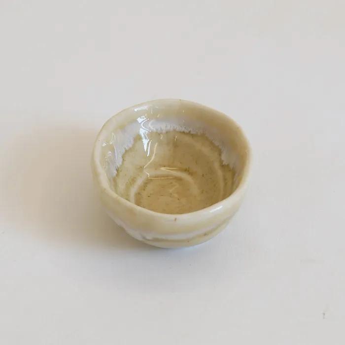 sauce bowl 소스보울 종지그릇, sage yellow 세이지옐로우