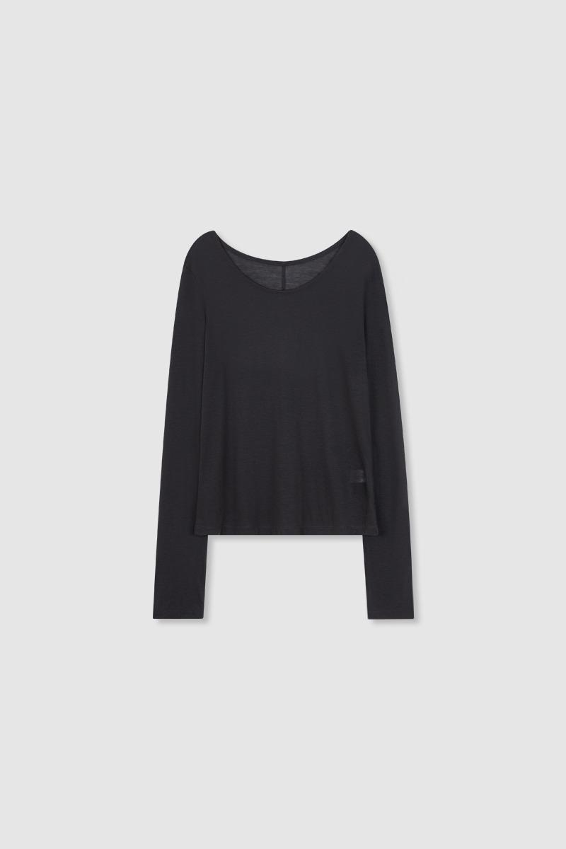 Rhea Tee  / charcoal