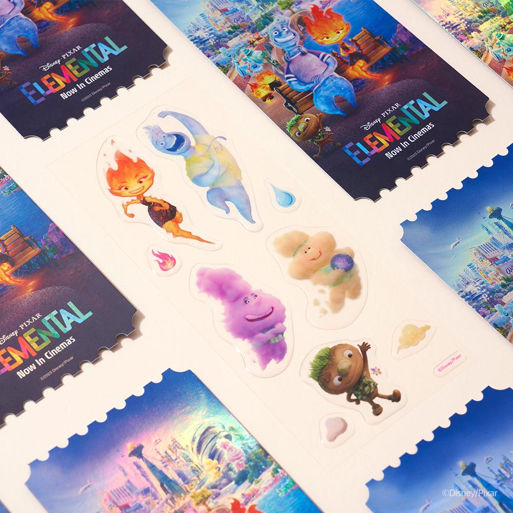 [메가굿즈샵]엘리멘탈 워터블 에폭시 스티커