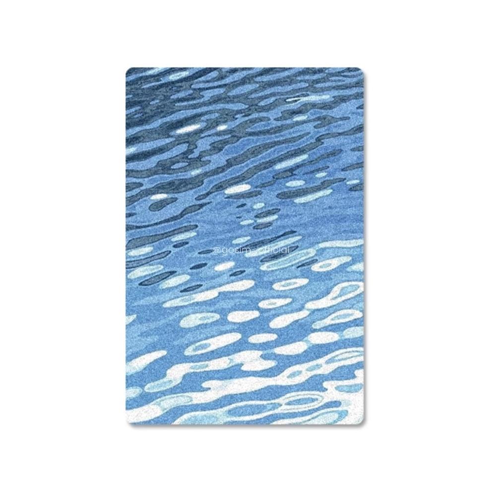 고심 윤슬 러그 대형 매트 카페트 거실 침실 사이즈제작가능