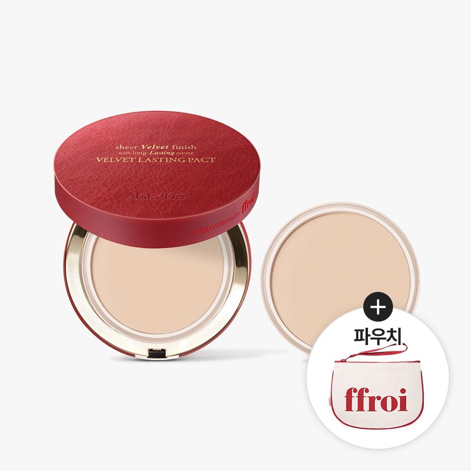 [프루아 에디션] 벨벳 래스팅 팩트 기획세트 (본품+리필)