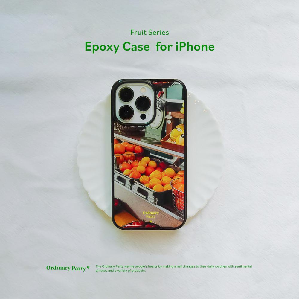 Fruits Epoxy Case 과일 에폭시 케이스 5.마켓