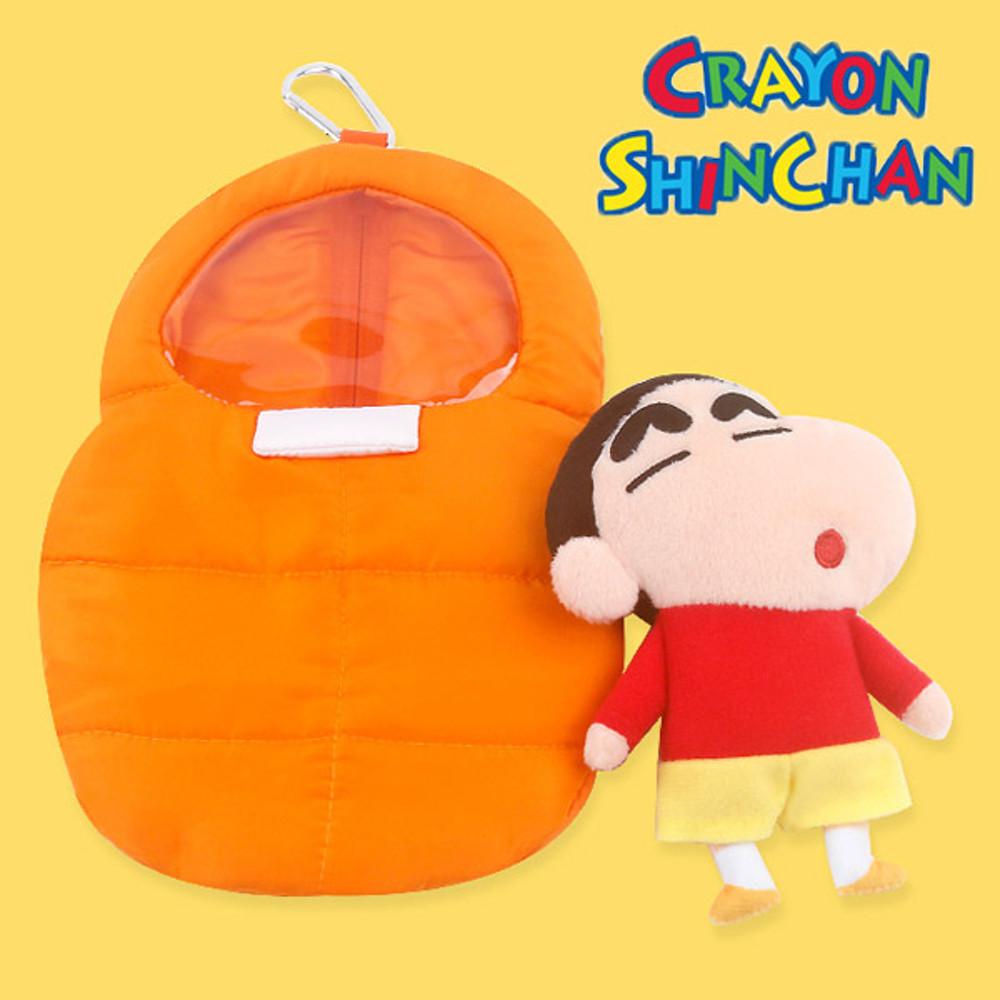 캐릭터 짱구 침낭 필통 파우치