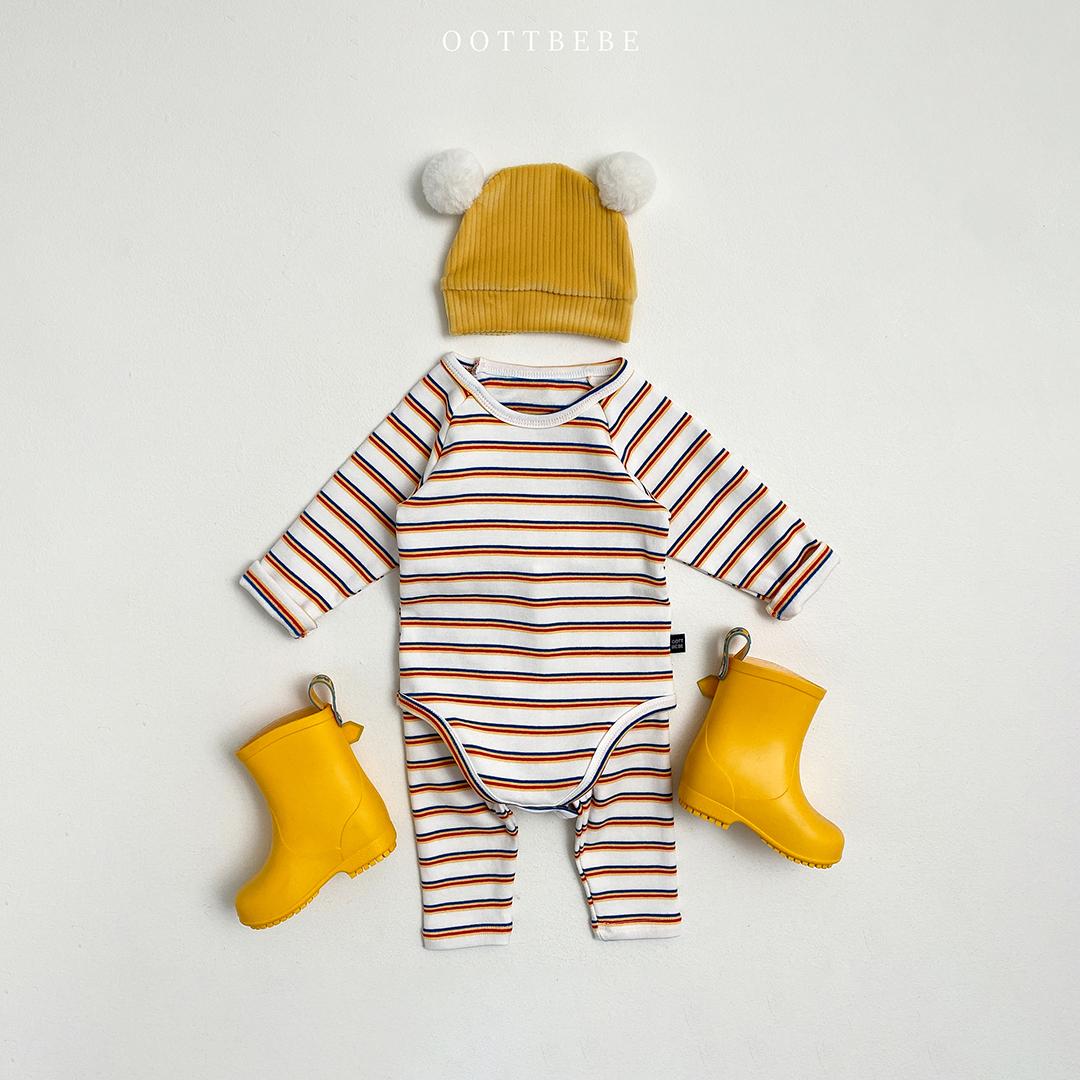 (bebe)무지개떡슈트set(슈트+레깅스)