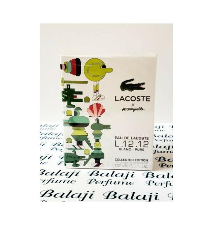 [티몬] EAU DE LACOSTE L.12.12 BLANC PURE JEREMYVILLE COLLECTOR EDITION 3.3 Oz / 100 ml