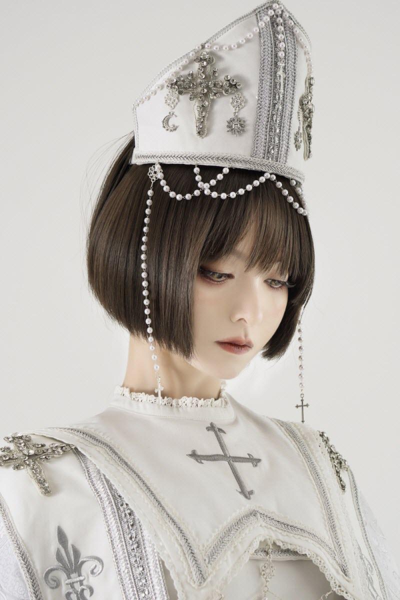 LeMiroir -A Prayer in the Moonlight- 2023 Version Gothic Lolita Headdress