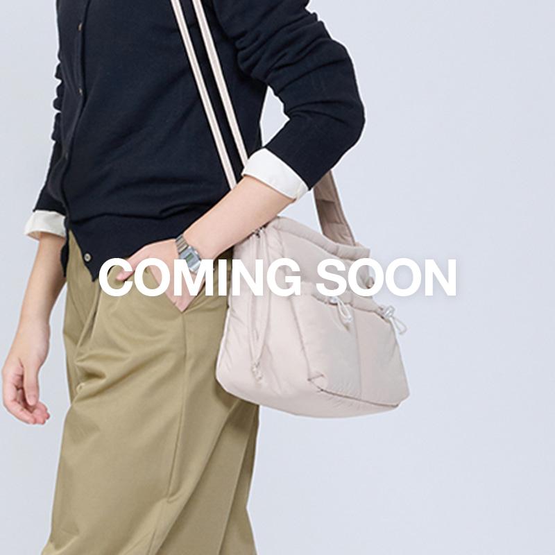 TIDY SHOULDER X CROSS PUFFY (Beige)