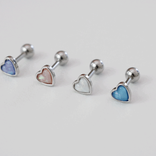 캔디 하트 피어싱 / 4 color