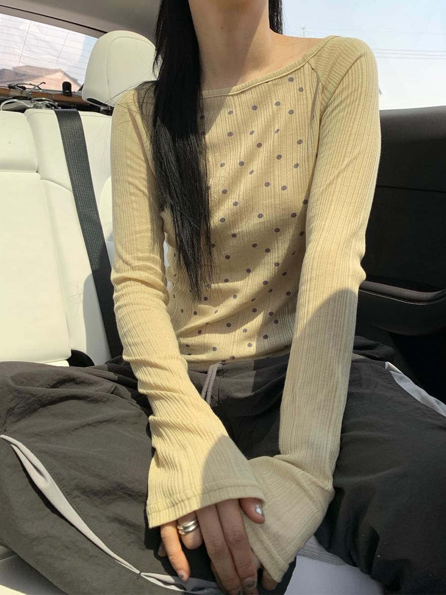 Mellow dot top (3color)