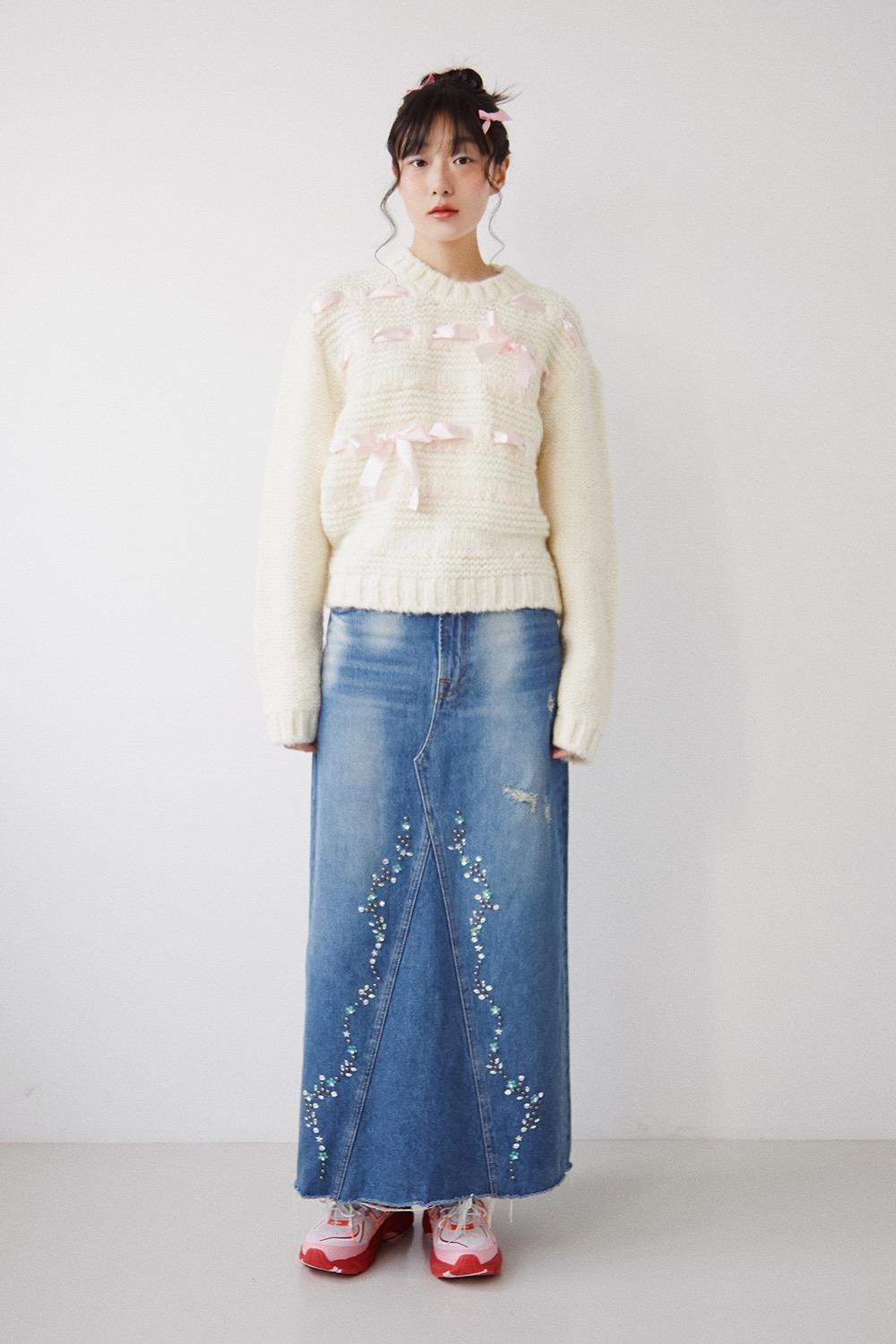 Gigi denim skirt / 12월28일 예약배송