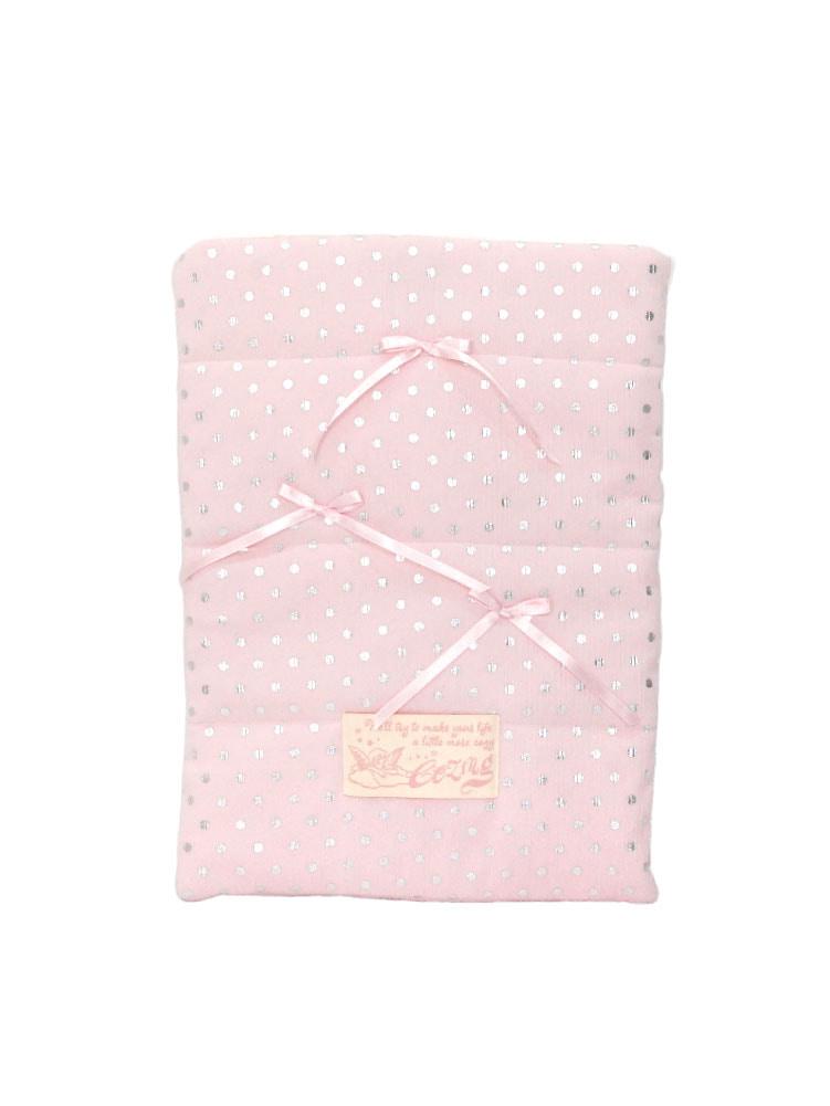 Pillow Notebook Pouch_dot pink