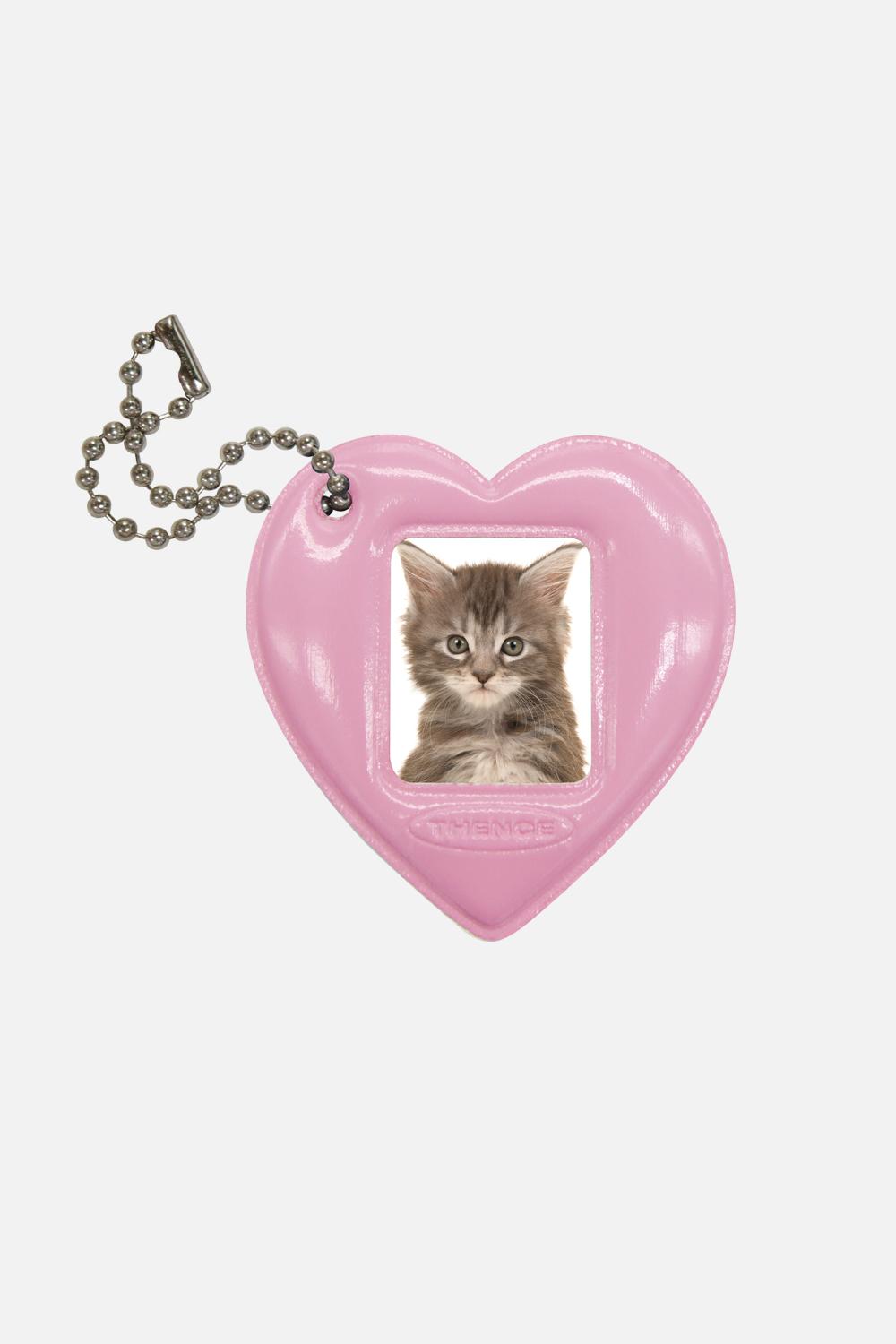 Glossy Photo Frame Key Holder_Pink Heart[예약판매_2/17일부터 순차배송]