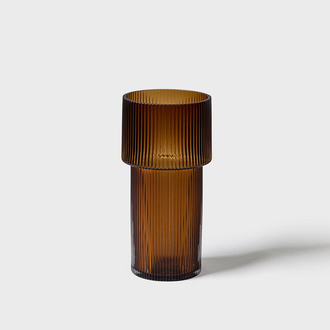 Hubsch 휩시 Ripple Vase 디자인화병