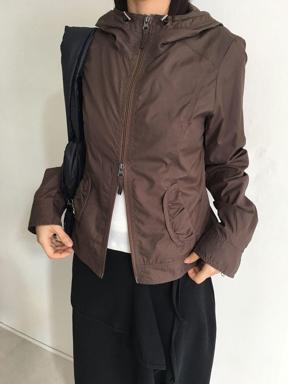 샵오르 셔링포켓 바람막이 (3colors)