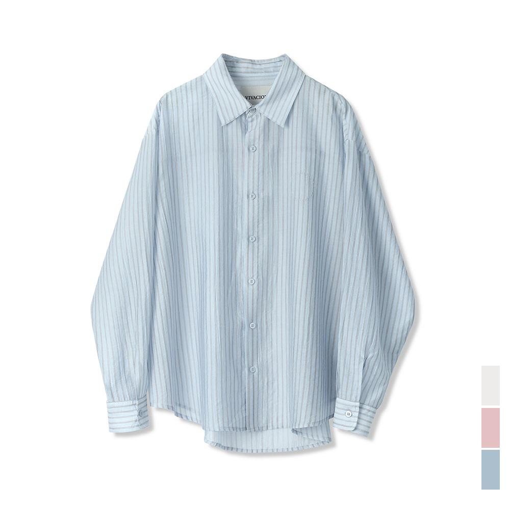 Tencel See-Through Classic Shirt - 3COL
