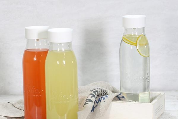투명 유리물병 1000ml 3개세트 (세척솔증정)