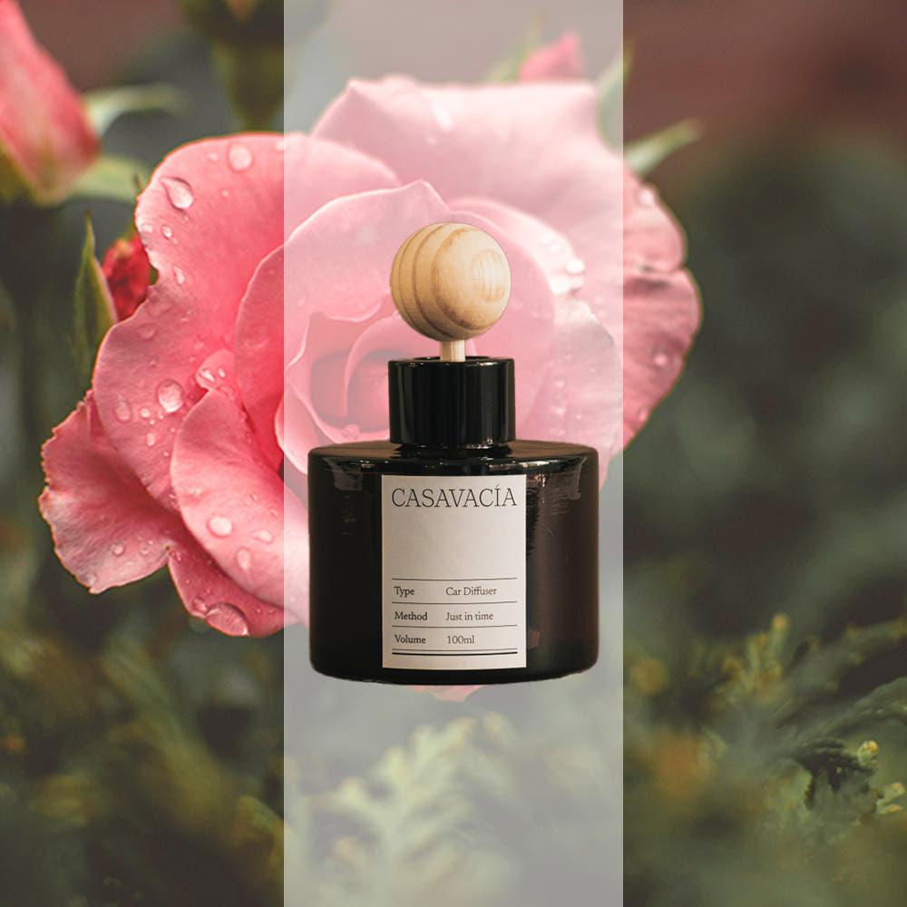 오 로즈 꽃집향 차량용 방향제 장미 디퓨저 Eau de Parfum(25%)