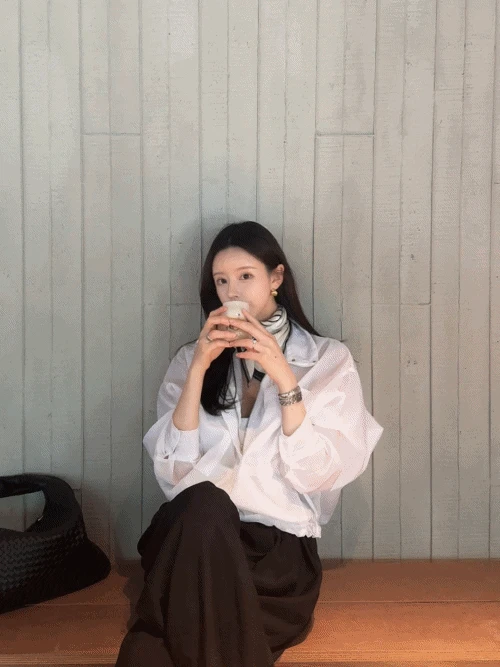 오간자 썸머 점퍼