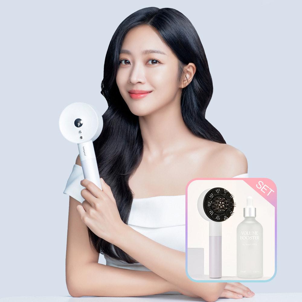 바디앤 EMS 헤어부스터 마사지기+두피앰플 세트