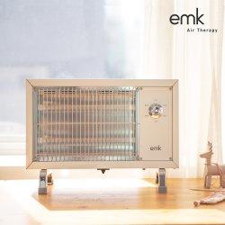 [쓱페셜프라이스] [EMK] 감성 레트로 전기히터 온풍기 EQH-S1612 화이트/베이지