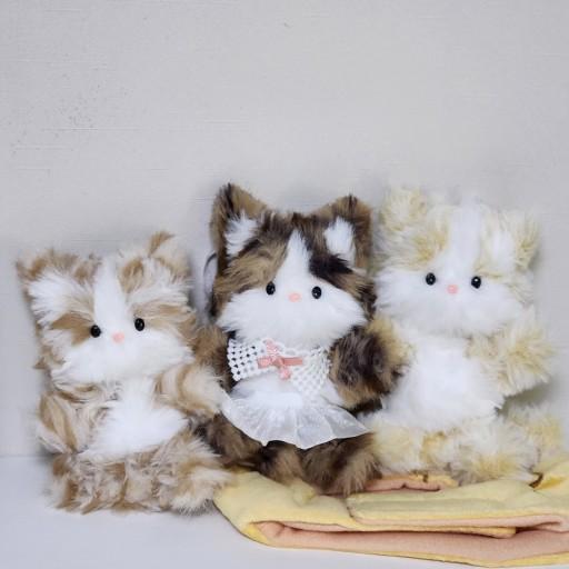 코숏 냥이 모루 인형(키링)