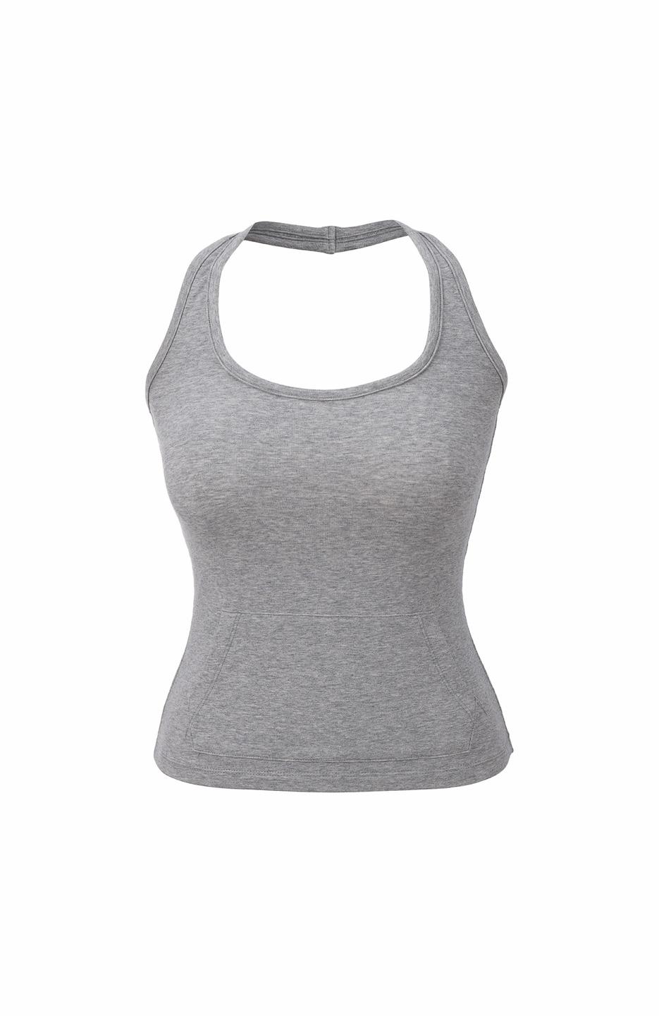 Milky pocket top
