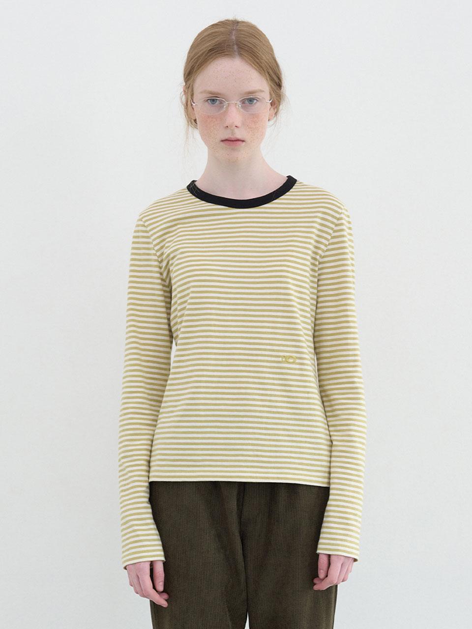 더블 로고 스트라이프 Lst (Yellow Stripe)