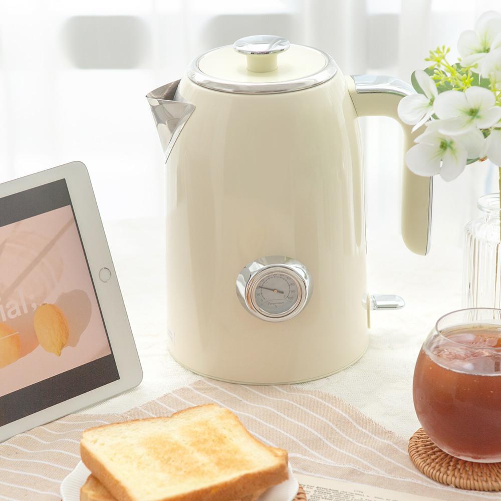 쿠잉 무선주전자 KE-17 커피포트 전기포트 티포트 소형 미니 휴대용 분유