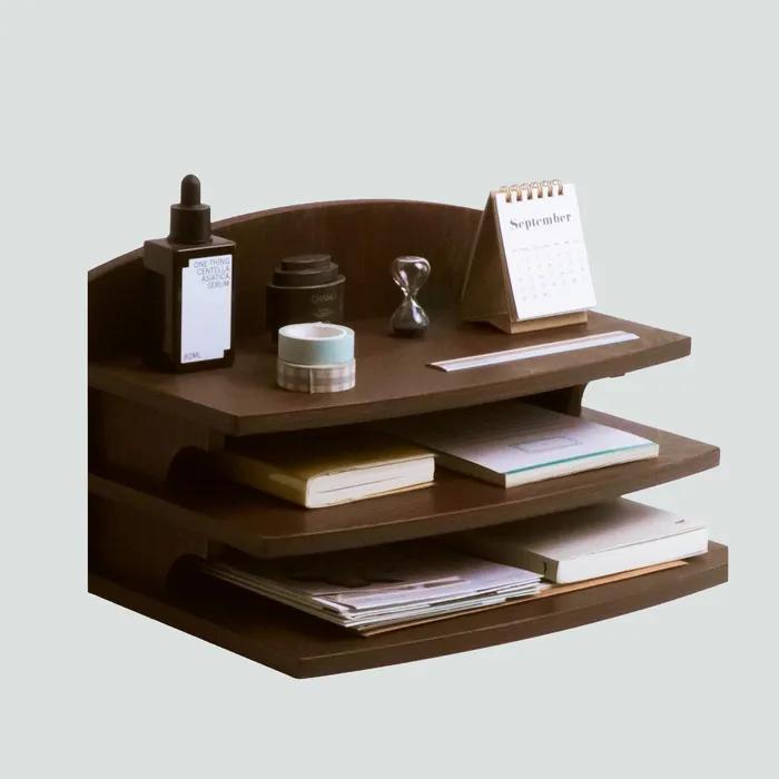 우드 데스크랙 책상 오거나이저