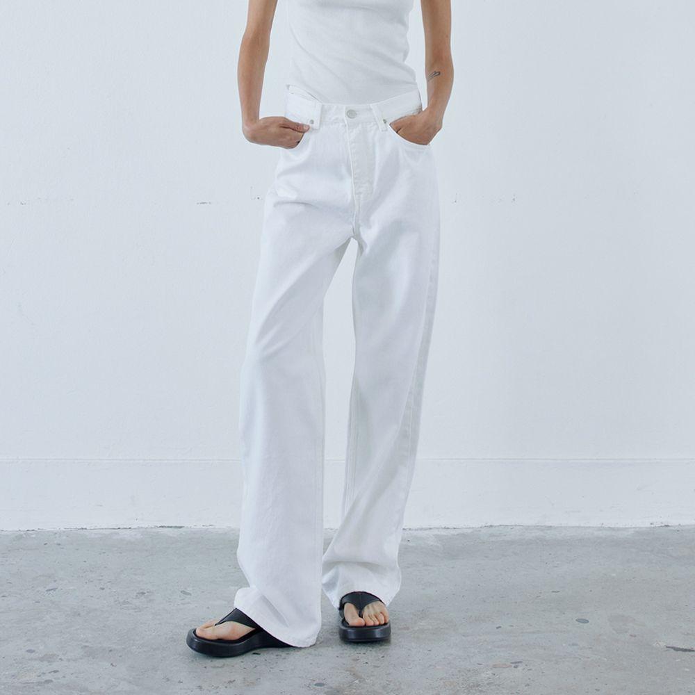 [8차] Wide denim (ivory)