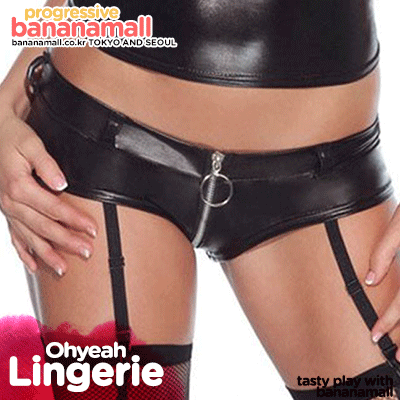 레더 지퍼 가터 팬티, 가터벨트 | 바나나몰
