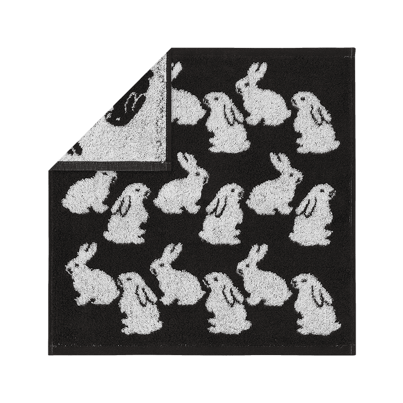KBP X towelogist Little Black Bunnies Hand Towel 리틀 블랙 버니즈 핸드 타월