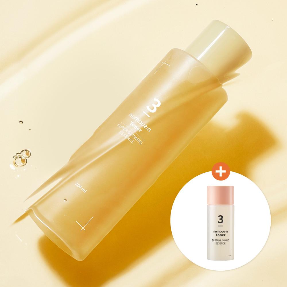 [미니어처 추가증정] 넘버즈인 3번 결광가득 에센스 토너 200ml (+15ml 증정)