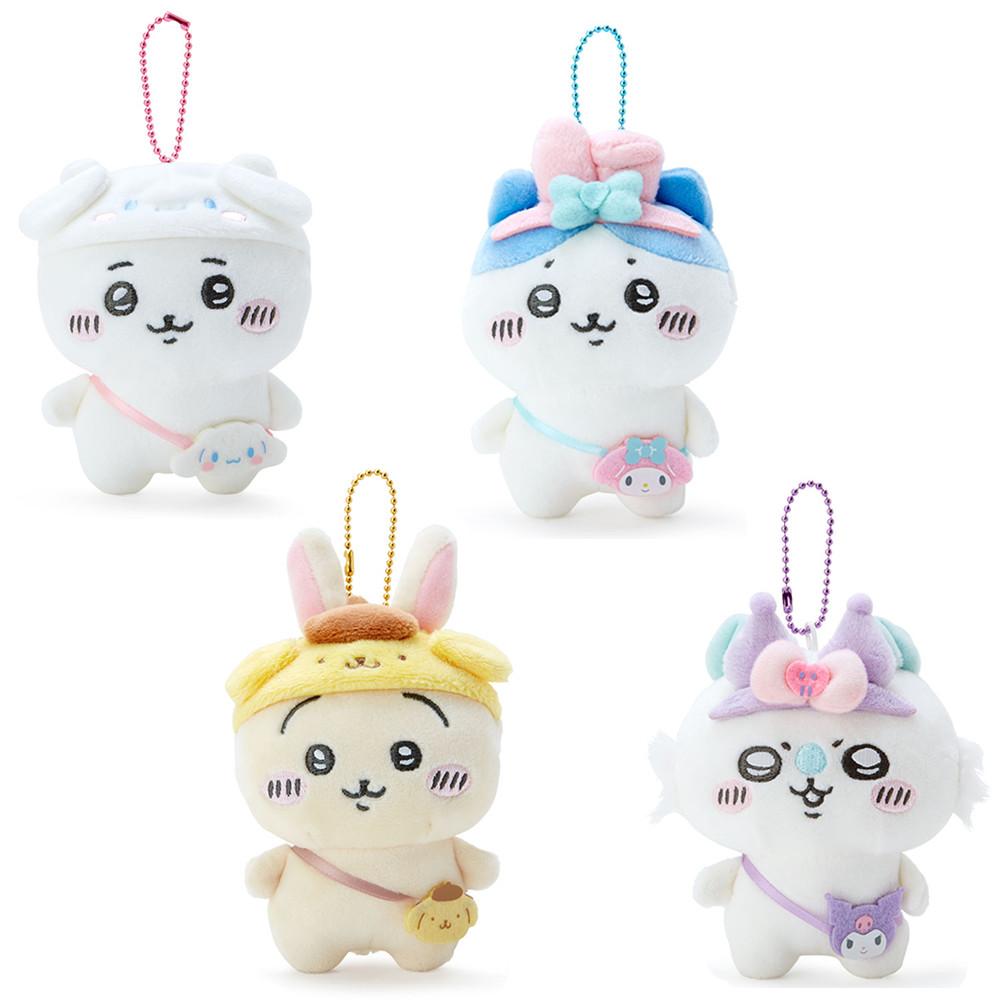 나가노 농담곰 치이카와 산리오 콜라보 2탄 인형 키링 4종