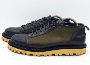 솔리드옴므 옥스포드 슈브 블랙/카키 (42)