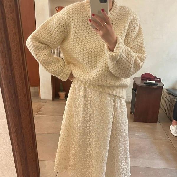 <made>dandelion layered dress (49차)