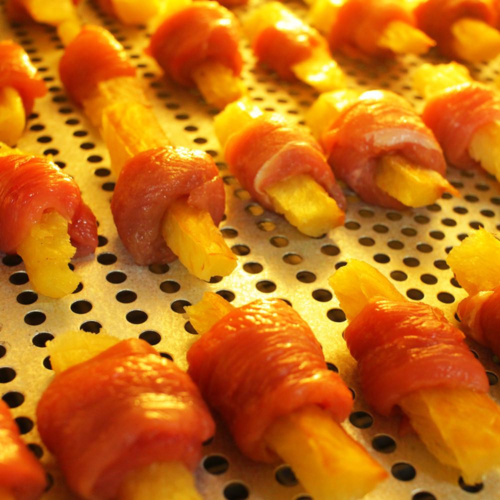 네이월 오리황태말이 6p 강아지 수제간식  생식 노견