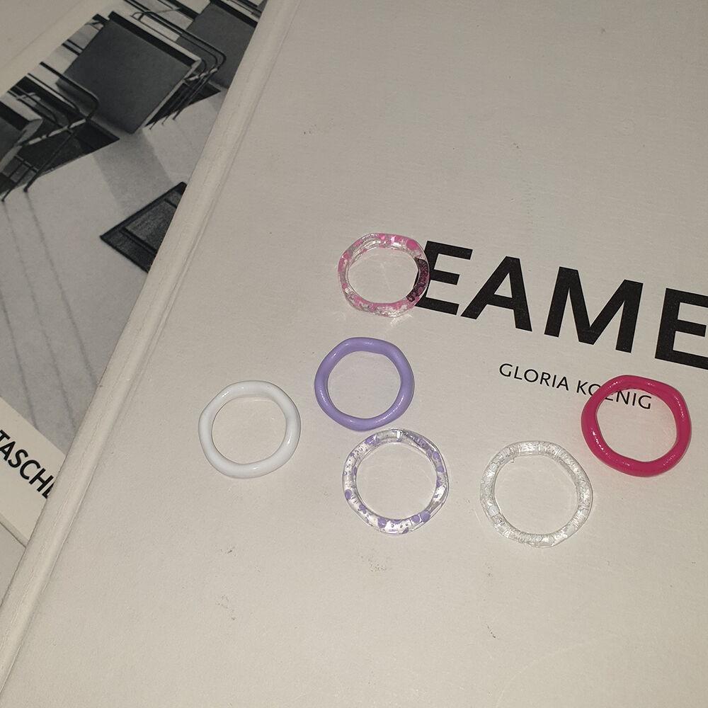 [놀면뭐하니 권진아,신세경 착용](2set)Gummy Wave Ring